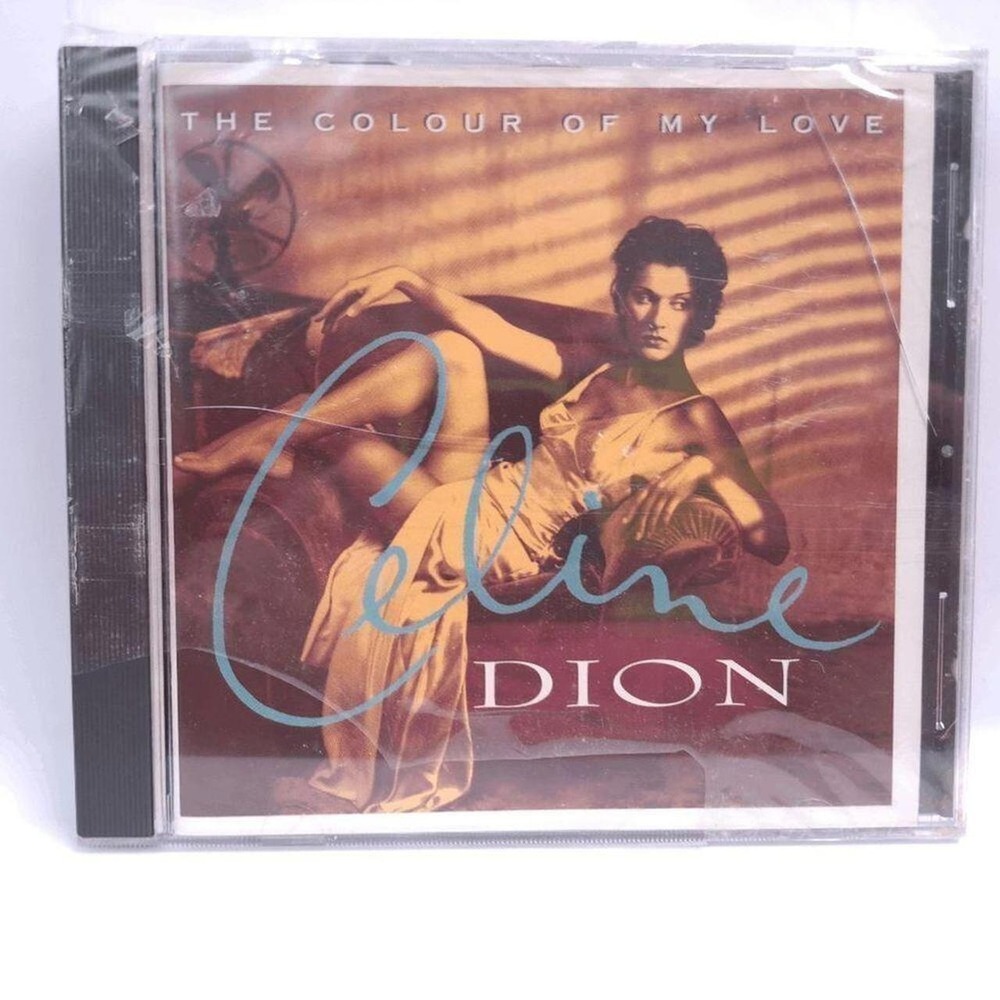 Vintage New Celine Dion The Colour of My Love CD Audio Album 1993 Music In Wrap